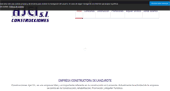 Desktop Screenshot of construccionesajei.com