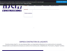 Tablet Screenshot of construccionesajei.com